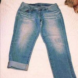 Old Navy Distressed Boyfriend Jeans
